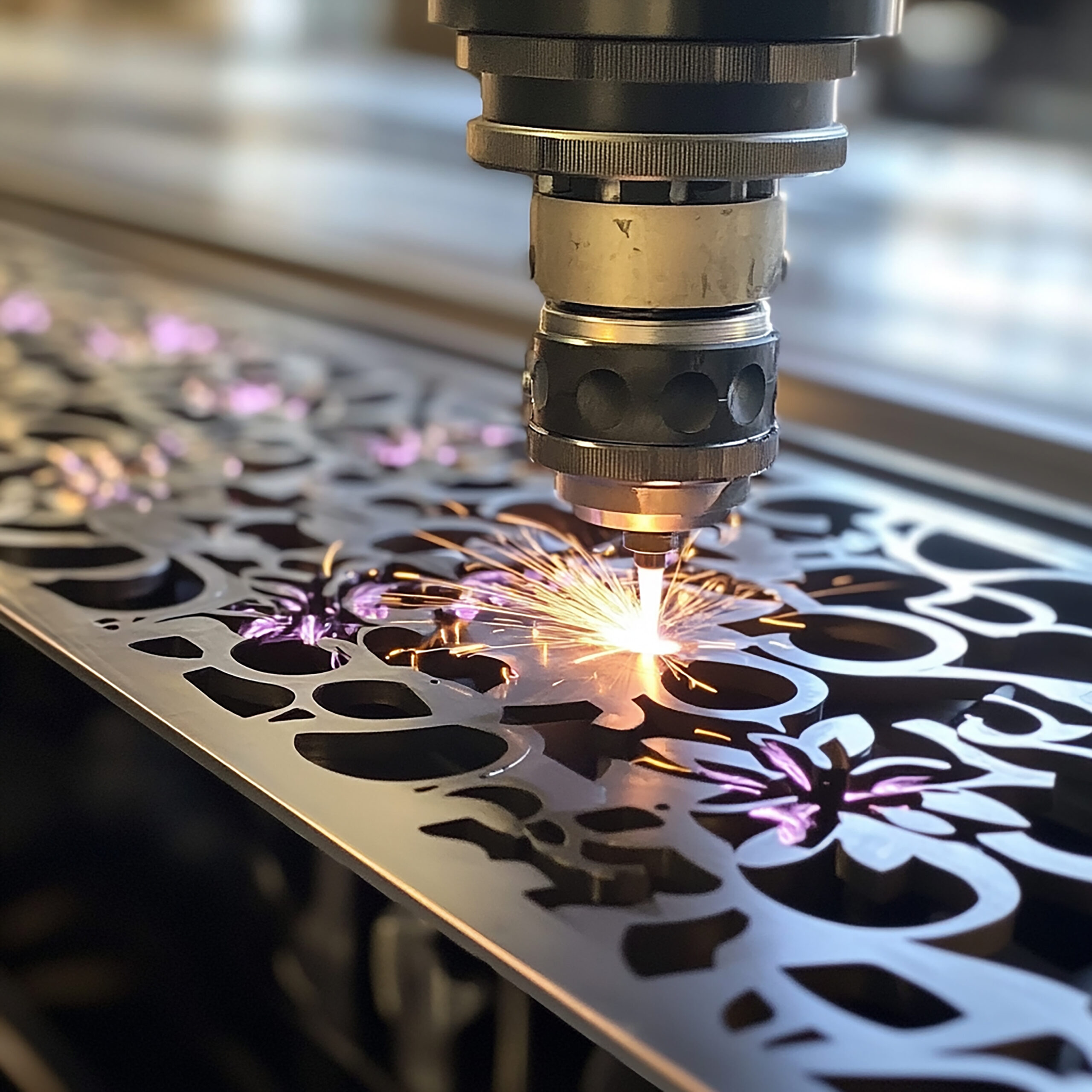 cutting-metal-with-plasma-equipment copy Excavator bucket dropping dirt into an open trench.